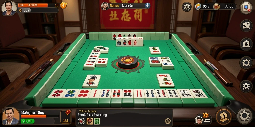 Tampilan screenshot gameplay <strong>33L</strong> yang menampilkan aksi Mahjong yang mendebarkan.