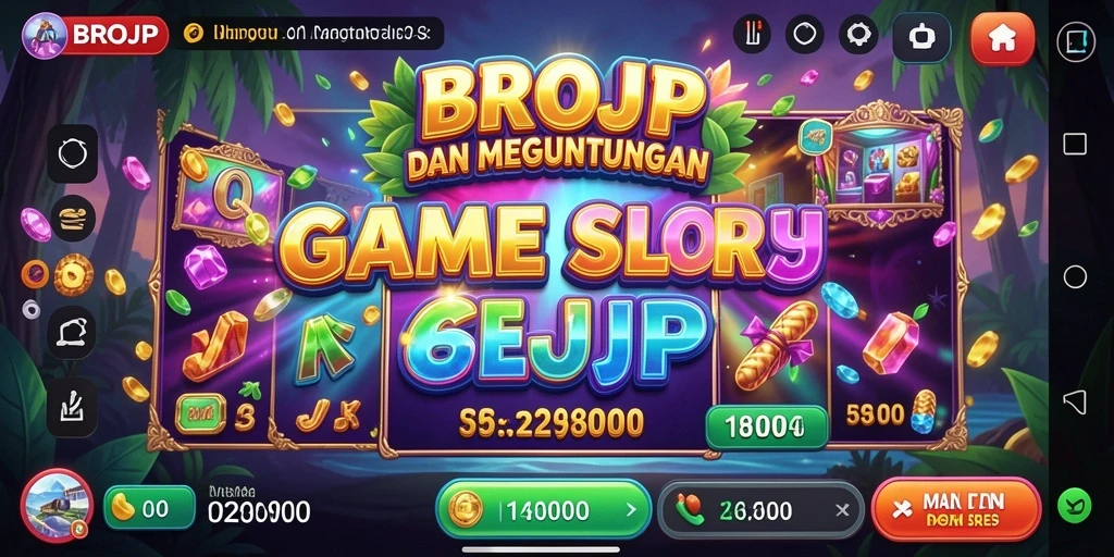 Tampilan gameplay seru dari game Slot BROJP.