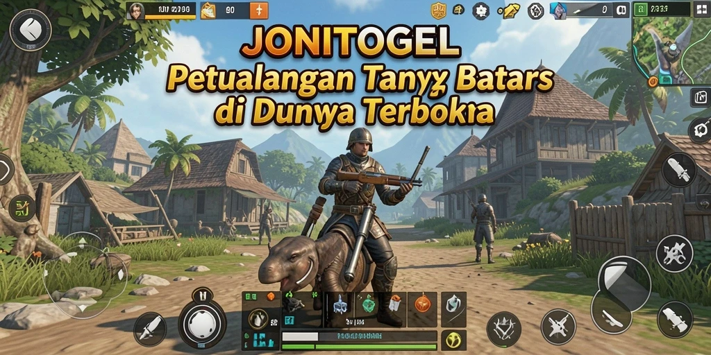 Tangkapan layar dari gameplay di dunia terbuka JONITOGEL.