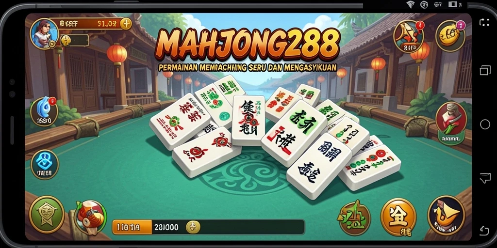 Tampilan grafis menakjubkan dari gameplay <strong>MAHJONG288</strong> yang seru.