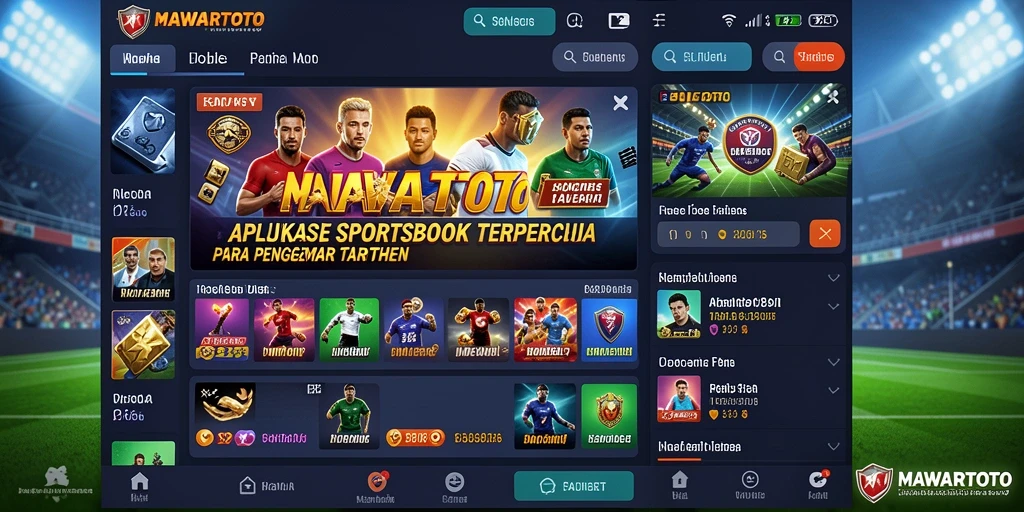 Tampilan permainan menarik dari MAWARTOTO untuk taruhan olahraga.
