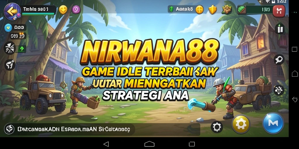 Screenshot gameplay NIRWANA88 menampilkan proses pengembangan karakter Idle.