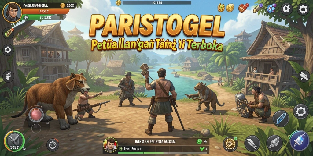 Screenshot menampilkan gameplay Open World yang luas dan menakjubkan.
