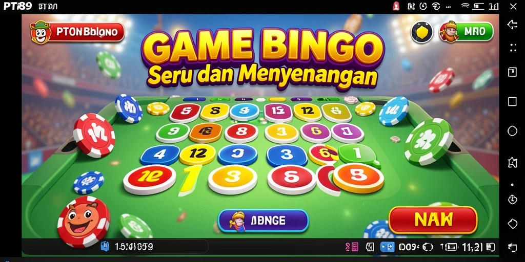Tampilan menarik dari gameplay Bingo di PT89.