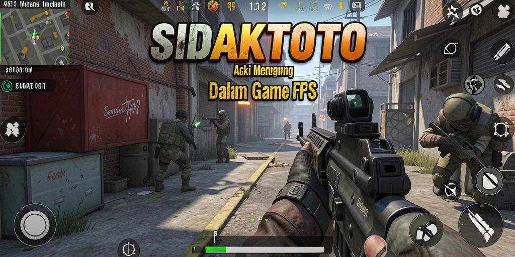 Gameplay menegangkan dalam <strong>SIDAKTOTO</strong> dengan aksi menembak yang seru.