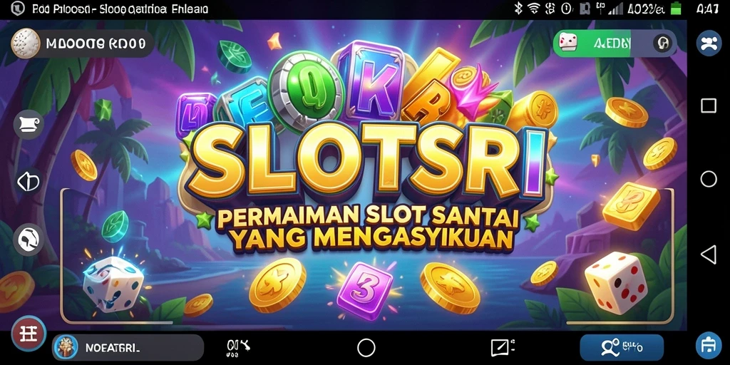 Tampilan gameplay SLOTSRI yang seru dan menghibur.