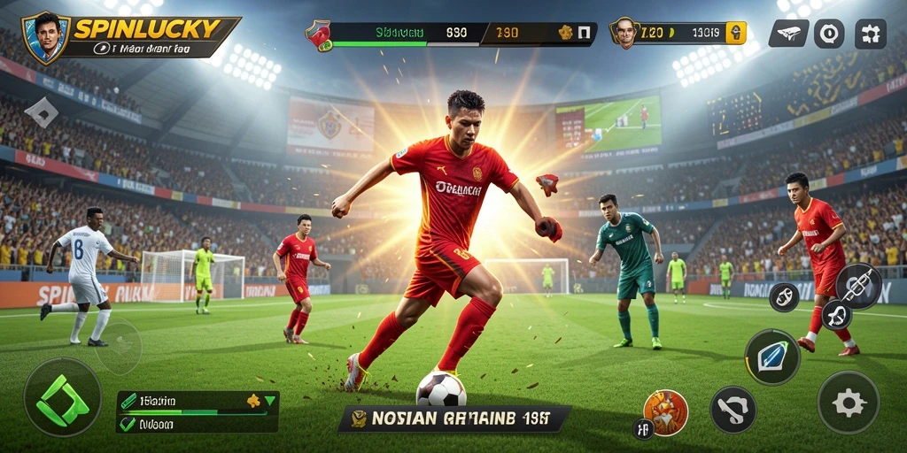 Tangkapan layar SPINLUCKY menampilkan gameplay yang seru dan interaktif.